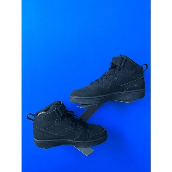 Nike Court Borough Mid Youth Size 4Y CW5867-001 - Picture 2 of 6